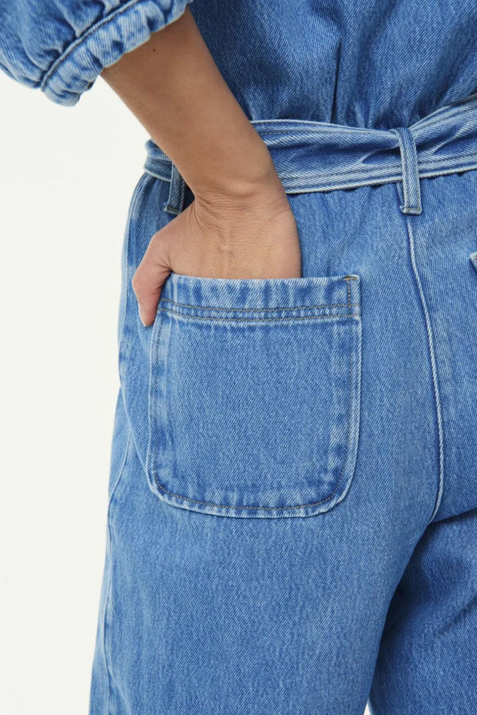 Des Petits Hauts Prêt-à-porter^Combi pantalon Larry Vintage Blue