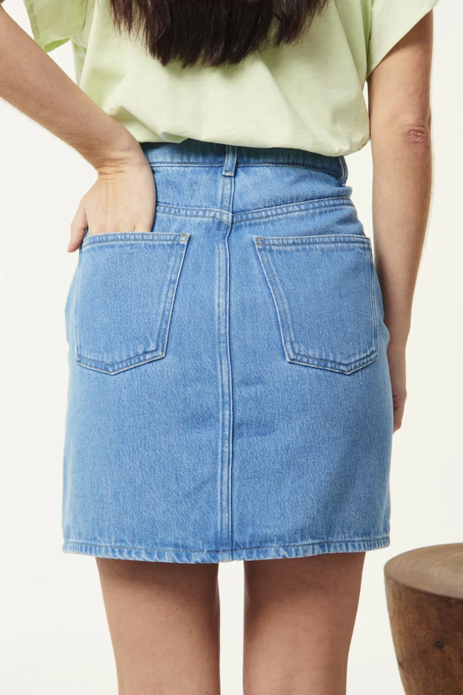 Des Petits Hauts Prêt-à-porter^Jupe Loubaba Vintage Blue