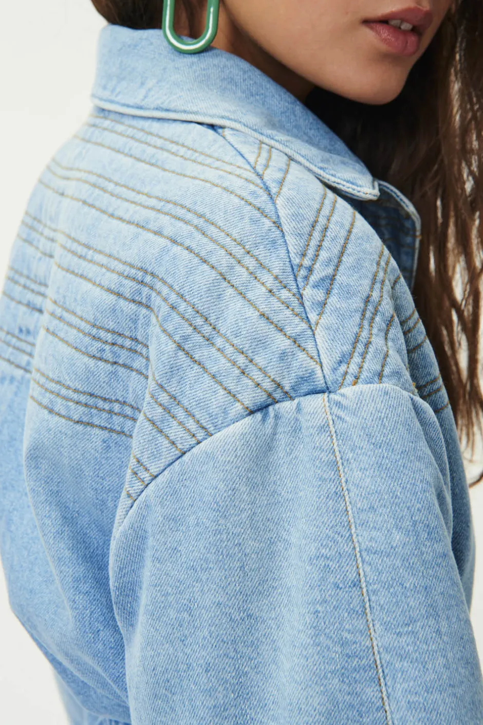 Des Petits Hauts Prêt-à-porter^Manteau Natali Vintage Blue