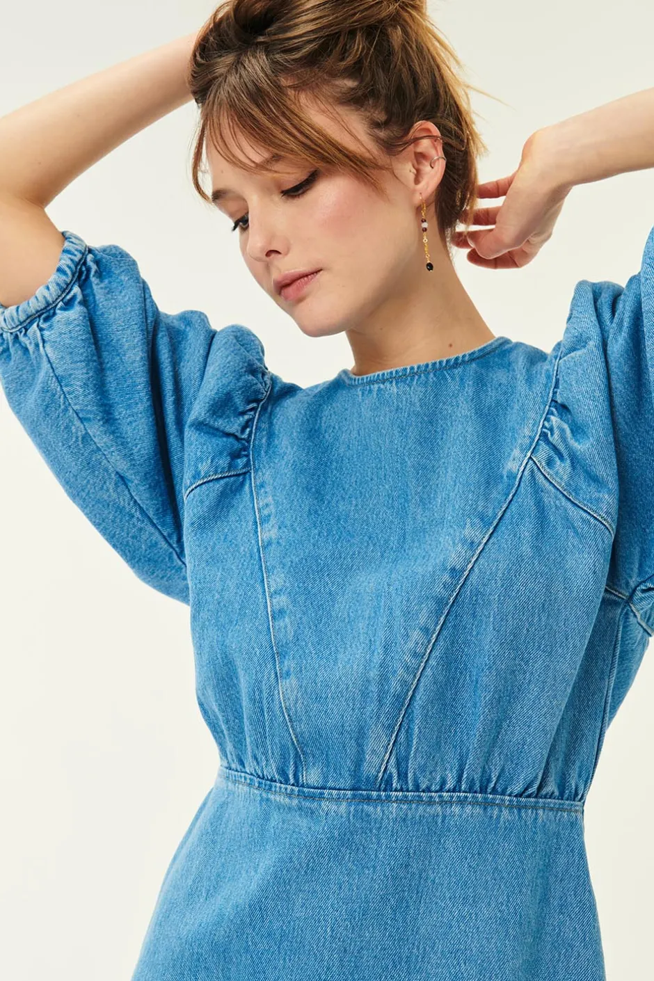 Des Petits Hauts Prêt-à-porter^Robe Landry Vintage Blue