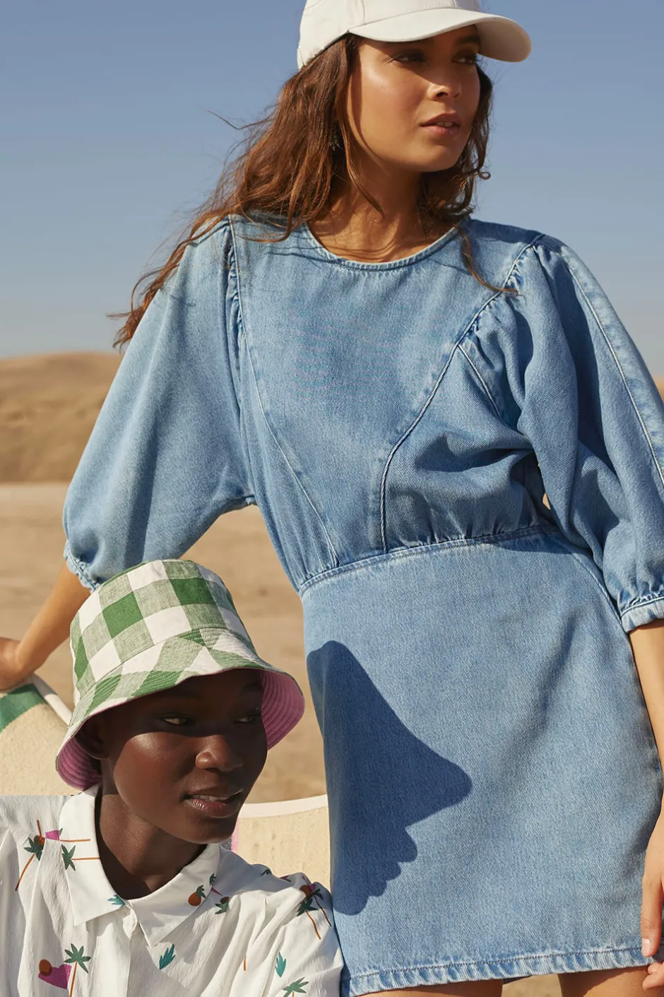 Des Petits Hauts Prêt-à-porter^Robe Landry Vintage Blue