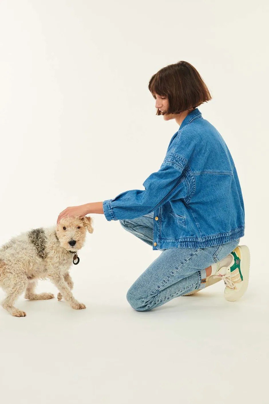 Des Petits Hauts Prêt-à-porter^Veste Loubia Vintage Blue